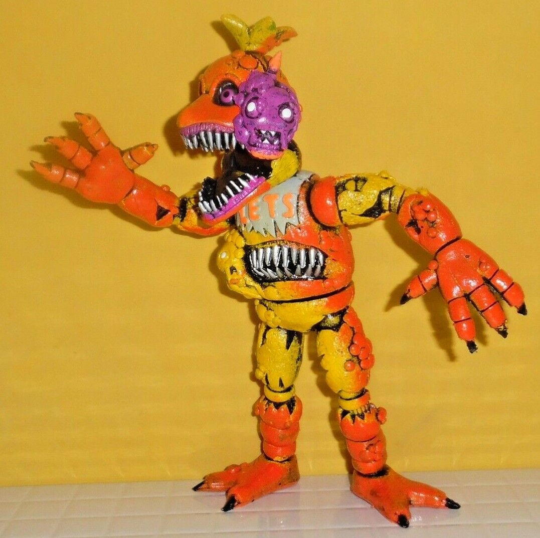 mexican ANIMATRONIC TWISTED FOXY action figure 8 FNAF five nights at  freddys