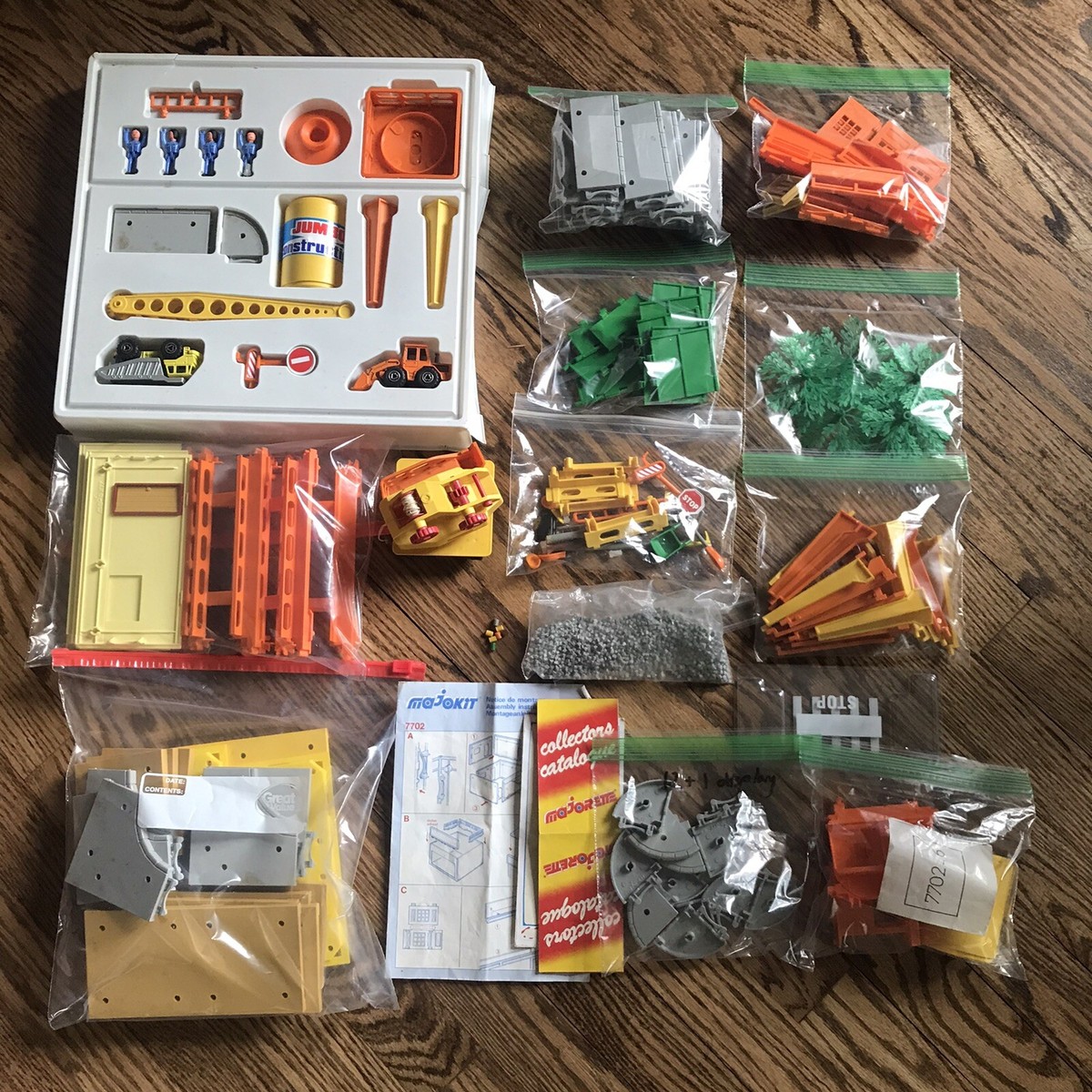 Vintage Majokit # 7702 Jumbo Construction Playset Kit Majorette