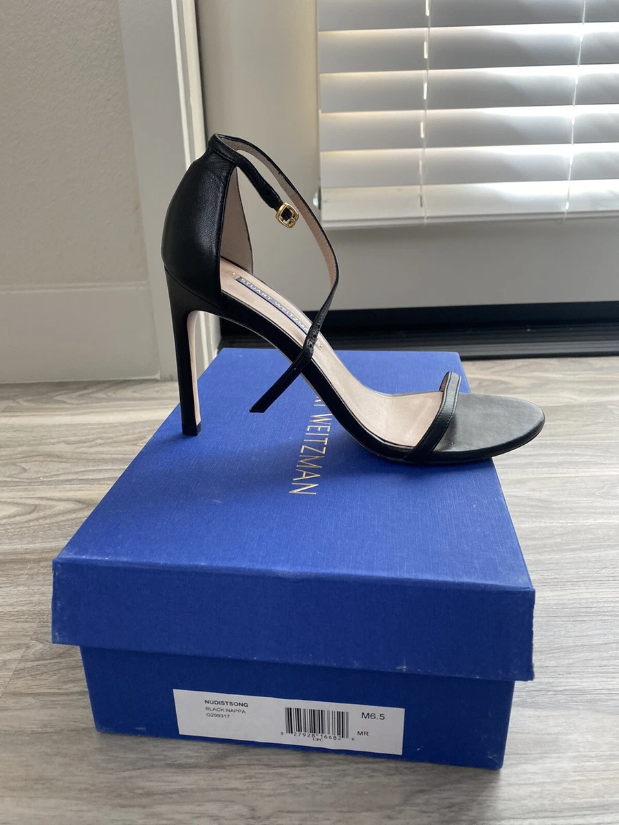 Stuart weitzman nudistsong black sale