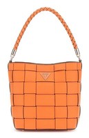 Guess Maylee Bucket Bag UmhäNgetasche Tasche Orange Orange Neu