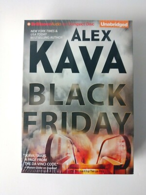 #ad New Sealed Alex Kava Black Friday Unabridged 2009 Compact Disc $9.59