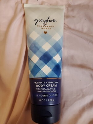 Gingham Bath and Body Works BODY CREAM NEW
