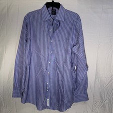Brooks Brothers Men's Large Colorful Striped Button Down Dress Shirt