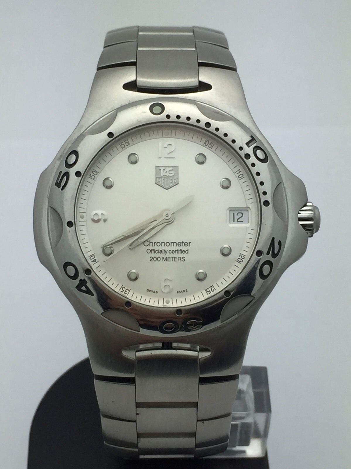Tag Heuer Kirium Silver Dial Chronometer Automatic Men's Bracelet