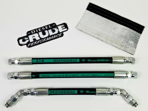 99-03 Ford 7.3L Powerstroke High Pressure Oil Pump HPOP Hoses Lines Set - Imagen 2 de 12