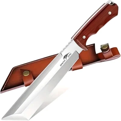 PURPLE DRAGON XXL Jagdmesser TE1608044 | Outdoor-Messer Buschmesser Taschenmesser Gürtelmesser