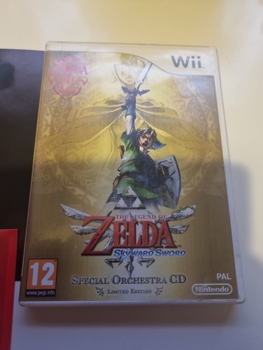 Legend of Zelda Skyward Sword Wii Box And Booklet Only No Game - Picture 2 of 5