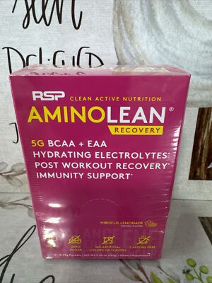 RSP AMINOLEAN RECOVERY 5G BCAA+ EAA HYDRATING ELECTROLYTES  IMMUNITY SUPPORT