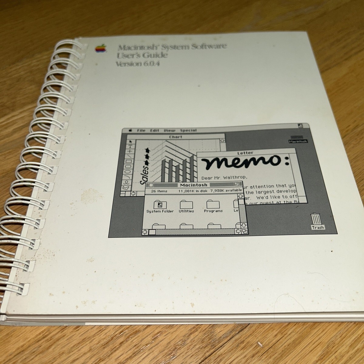 1989 APPLE MACINTOSH SYSTEM SOFTWARE USER'S' GUIDE - VERSION 6.0.4