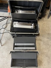 Kino Flo Diva Lite Model DIV 401 2 -light head kit air case. Partially working