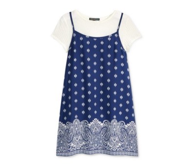 blue sequin t shirt dress It's A Party Sequin Dress – Peacocks & Pearls Lexington main image 0