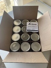 Made In USA!!!! 4oz Glass Mason Jars With Regular Mouth And Safety Button Lids!!