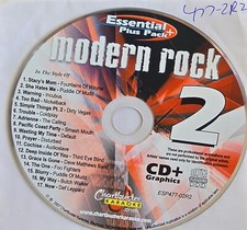 477-2R2  MODERN ROCK    1 DISC CHARTBUSTER KARAOKE LOT VA