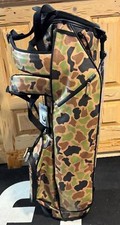 TAYLORMADE 2024 FLEX-TECH STAND GOLF BAG, CAMO T-409 NEW MAKE OFFER 