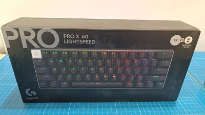 Logitech G PRO X 60 (Tactile) Kabellose Tastatur Mechanische (FR) AZERTY_1.5_6