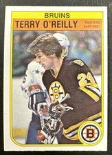 1982-83 O-Pee-Chee OPC Hockey - #18 Terry O’Reilly - Boston Bruins