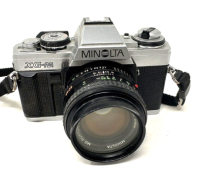 MINOLTA XG-M Camara Rokkor-x 50mm 1:1.4 | eBay
