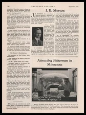 1926 Arne O. Busterud Hardware Store Photo Crookston Minnesota Photo Print Ad