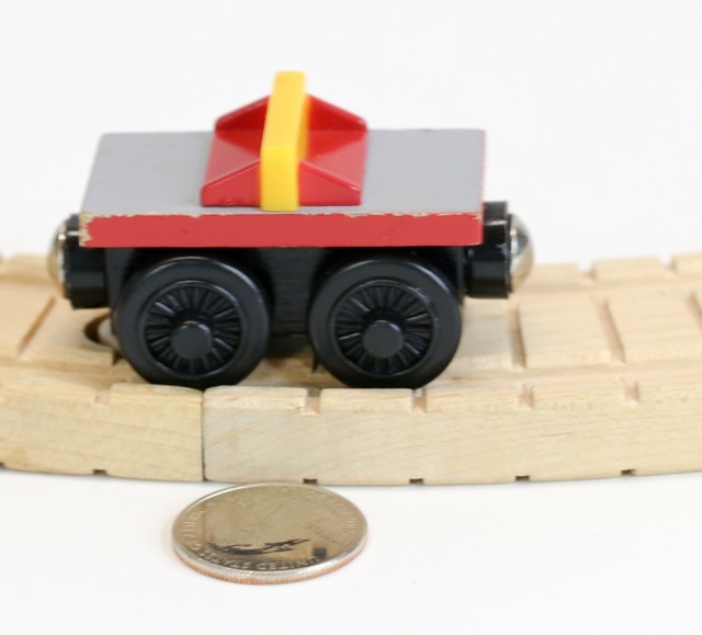 wooden train engine