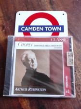 Arthur Rubinstein - Chopin Integrale Delle Mazurche 2 Scherzi Cd Sigillato
