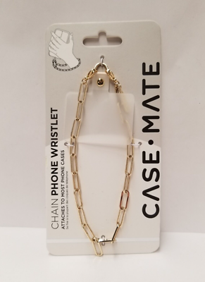 Case Mate Gold Tone Link Chain Phone Charm Arm Strap | eBay Case Mate Gold Tone Link Chain Phone Charm Arm Strap | eBay