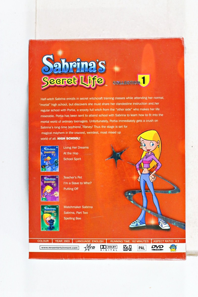 Sabrina's Secret Life : Vol 1 | Boxset (DVD, 2003) for sale online