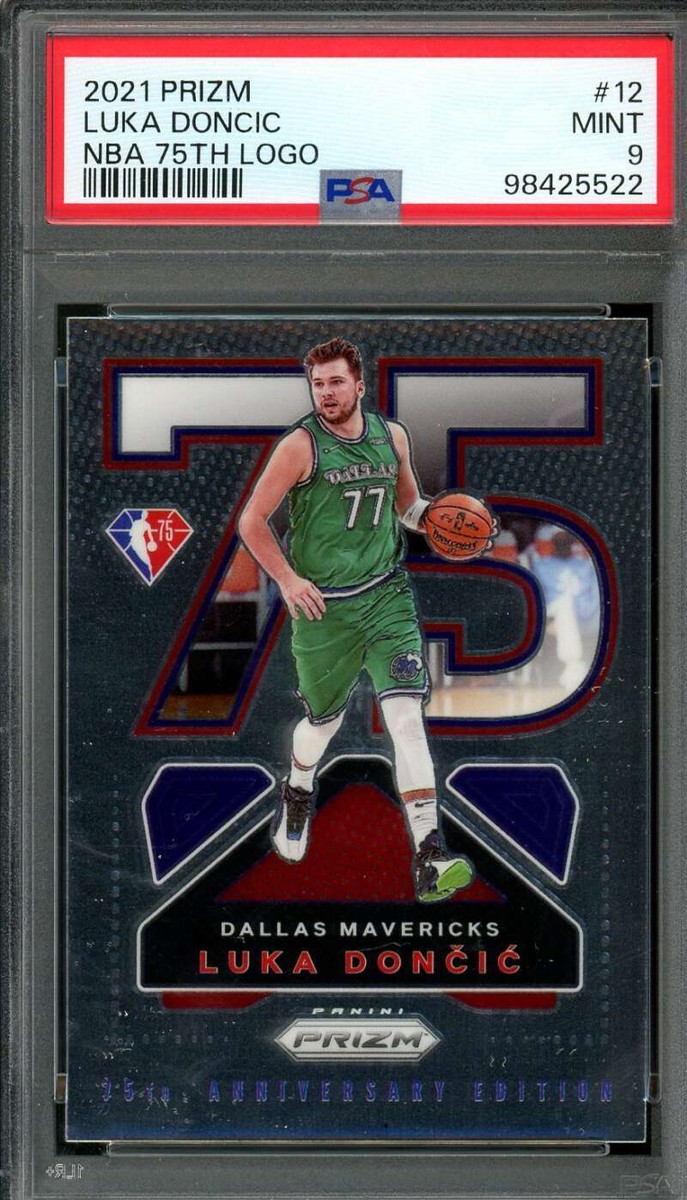 Luka Doncic Card 2021-22 Prizm NBA 75th Logo #12 PSA 9 | eBay Luka Doncic Card 2021-22 Prizm NBA 75th Logo #12 PSA 9 | eBay