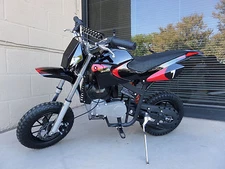 Brand New High Performance 4 Stroke 40cc Black Mini Dirt Bike