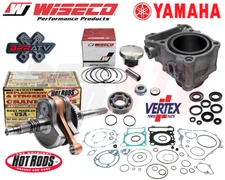 Rhino Grizzly 450 Stock Cylinder Crank Wiseco Piston Simple Complete Rebuild Kit