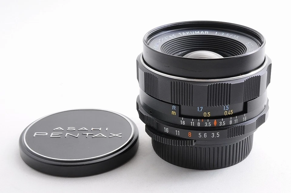 Lente gran angular Pentax Super-Multi-Coated Takumar 35 mm F3,5 MF TOP MINT J... - Imagen 2 de 4