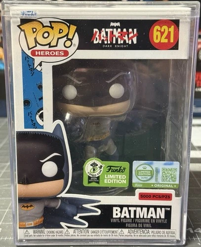 Funko POP! DC Batman #621 ECCC 2026 With Hard Protector 5000 Pieces Con Sticker