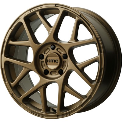 17x8 KMC KM708 Bully 5x114.3 38 Bronze Wheels Rims Set(4) 72.56
