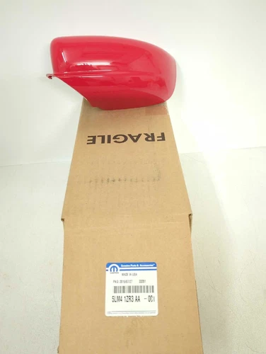 New OEM genuine Mopar LH Door Mirror Cover 2013-2016 Dodge Dart Performance Red