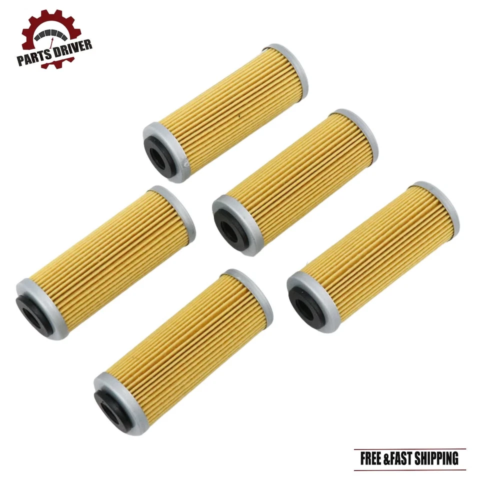 5X Oil Filter For KTM 500 EXC-F XCF-W SX-F XC-F EXC-R XC-W 530 EXC-R XC-W USA - Image 3 of 4