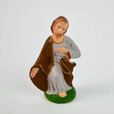 Handpainted Japan Vintage Nativity Replacement Piece Joseph ?
