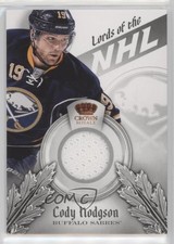 2013-14 Panini Crown Royale Lords of the NHL Materials Cody Hodgson #L-CHO 00em