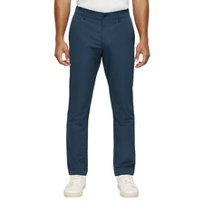 Banana Republic Men's Slim fit Flat Front Pant, Blue, 42x30