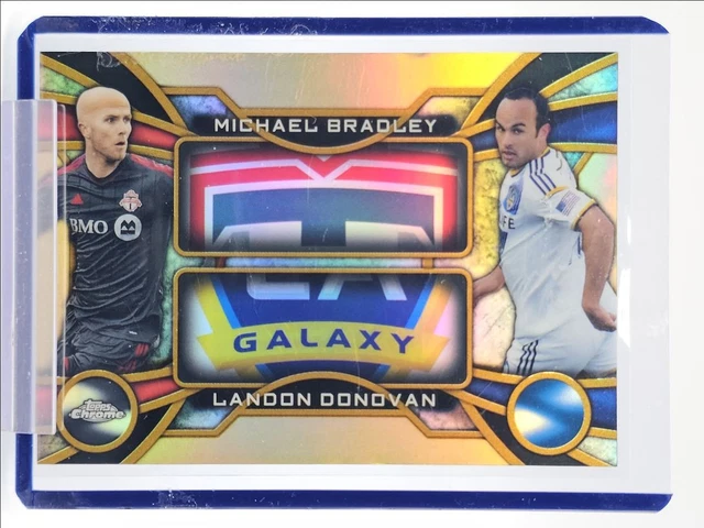 Michael Bradley Landon Donovan 2014 Topps Chrome One-Two Gold /50 Q5559