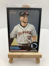 2022 Topps Heritage Minor League Edition - Connor Norby #80 Black Border 10/50