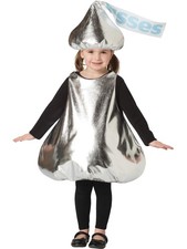 Child's Classic Hershey's Kiss Wrapper Chocolate Candy Baby Costume 6-12 Months