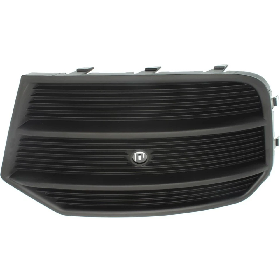 For Audi Q3/Q3 Quattro Fog Light Cover 2016-2018 Outer Driver Textured Black - Image 2 of 4