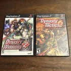 Dynasty Warriors 2 & Tactics Bundle (PlayStation 2 PS2) Complete CIB - Authentic