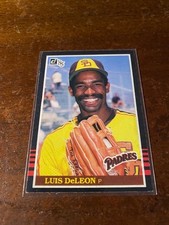 1985 Donruss - Luis DeLeon #406 - FREE SHIPPING