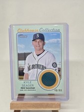 Kyle Seager /99 2017 Topps Heritage - Clubhouse Collection Relics #CCR-KS