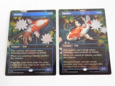 MTG ダンダーン Dandan secret lair 2枚セット foil DanDan Foil Set x2 Fish Magic the Gathering Secret Lair 2138