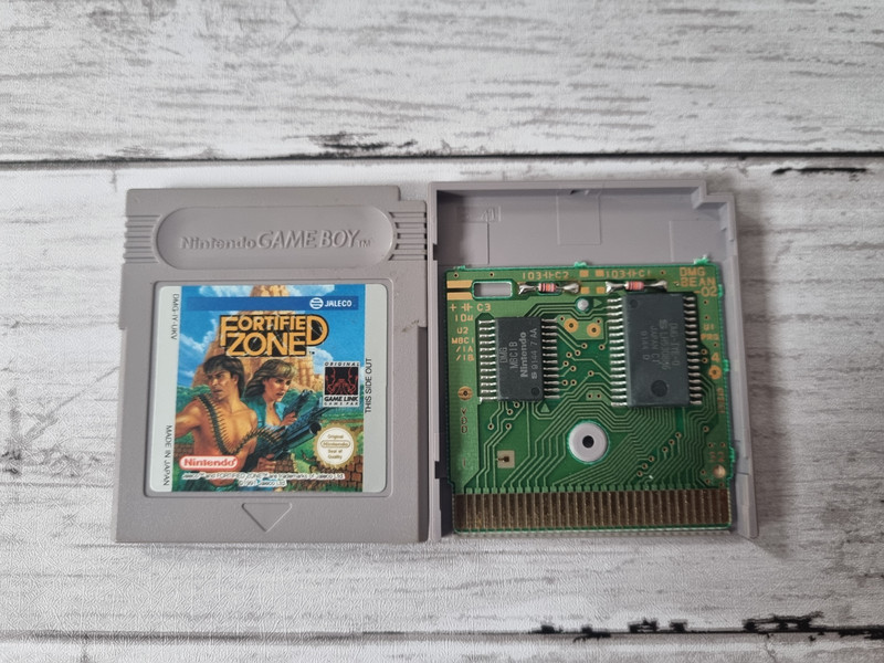 Fortified Zone (Game Boy) Tested Working