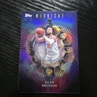 2025-26 Jalen Brunson Topps Midnight Insomnia /75 - New York Knicks #NBAfinals