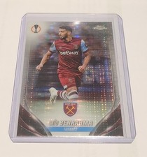 23/24 Topps Chrome UEFA Club Competitions Soccer Pulsar Refractor Said Benrahma 