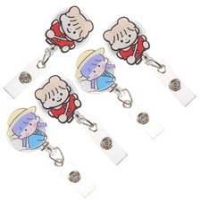 5 Pcs Badge Holder Student Nurse Id Card Holders for Nurses Clip