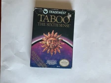 Taboo The Sixth Sense, NES, Complete In Box, 1989.